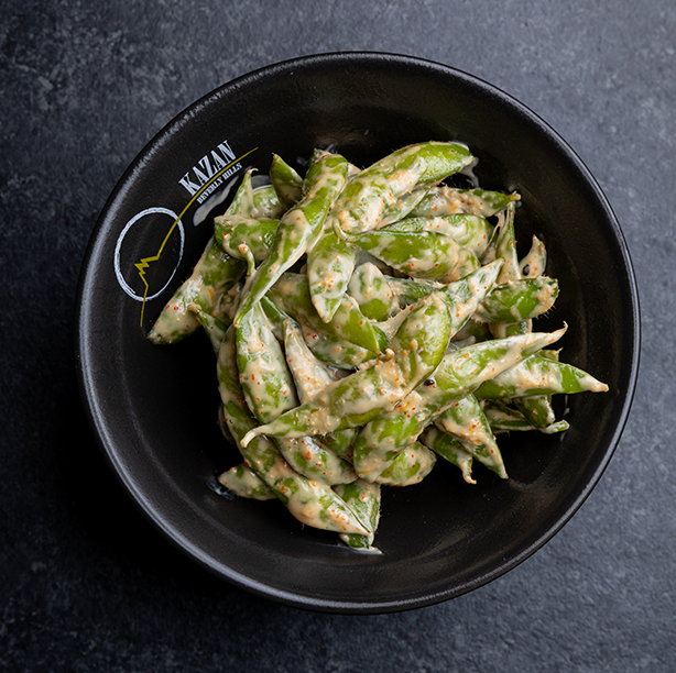 Spicy Edamame — Kazan Beverly Hills