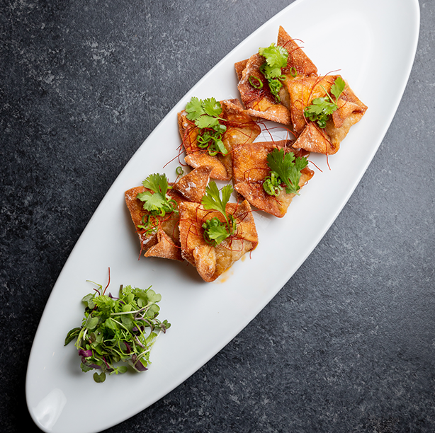 Volcano Firecracker Wontons — Kazan Beverly Hills