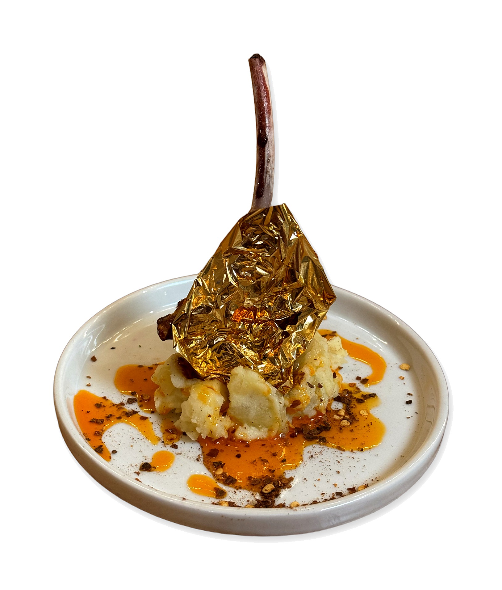 24K Golden Lamb Chop — Kazan Beverly Hills