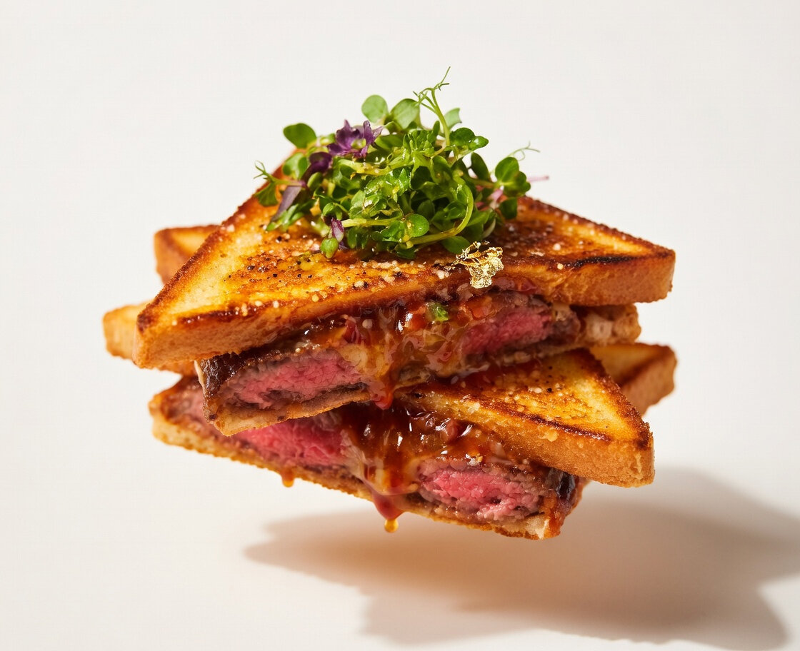 Wagyu Royal Sando — Kazan Beverly Hills